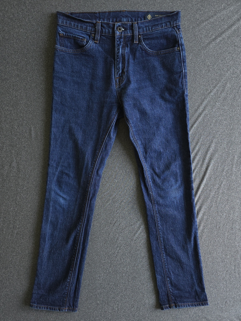 Roark HWY 128 Straight Fit Denim Jeans Men's Size 32 Blue Hemp Blend